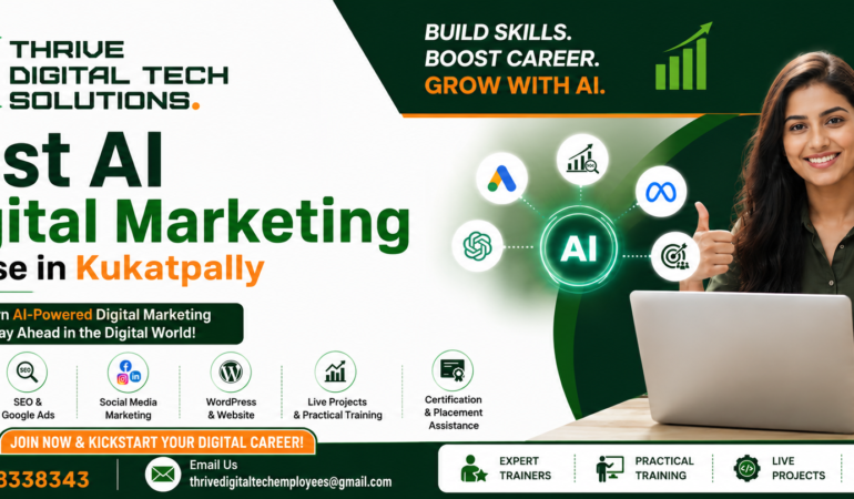 Best AI Digital Marketing Course in Kukatpally